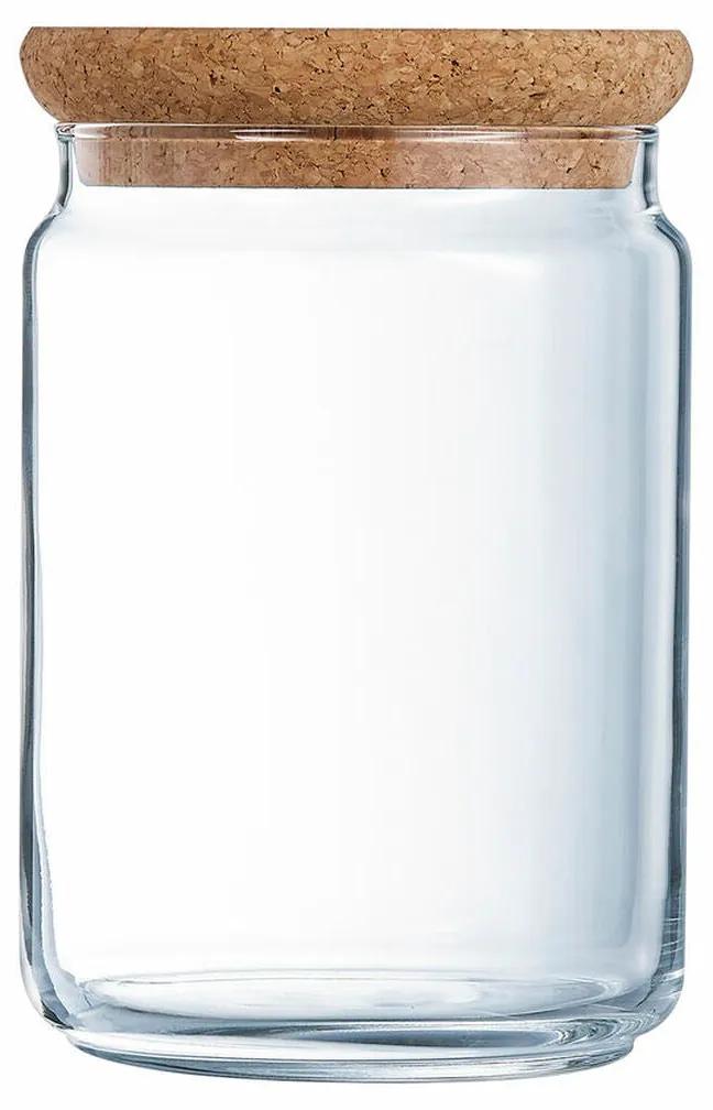 Bote Luminarc Pure Jar Cristal Cortiça (1 L)
