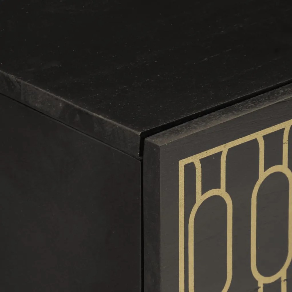 Mesa de cabeceira 50x33x60 cm madeira de mangueira maciça