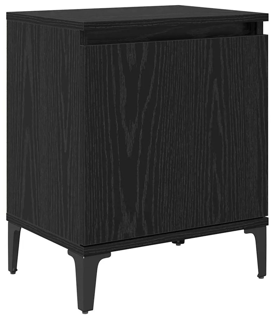 Mesa de cabeceira Carvalho Preto Carvalho preto Madeira feita