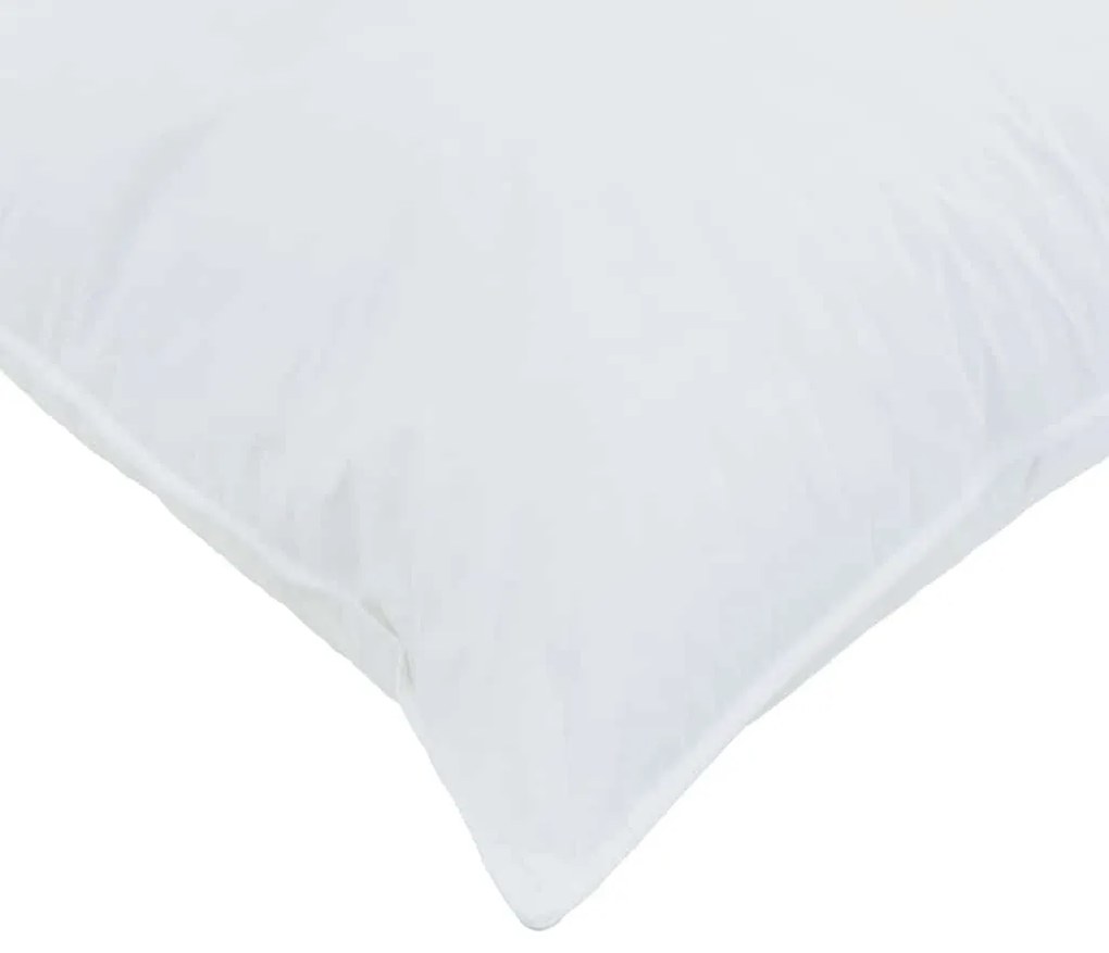 Edredom com Travesseiro 2 pcs Branco 140 x 200 cm Microfibra