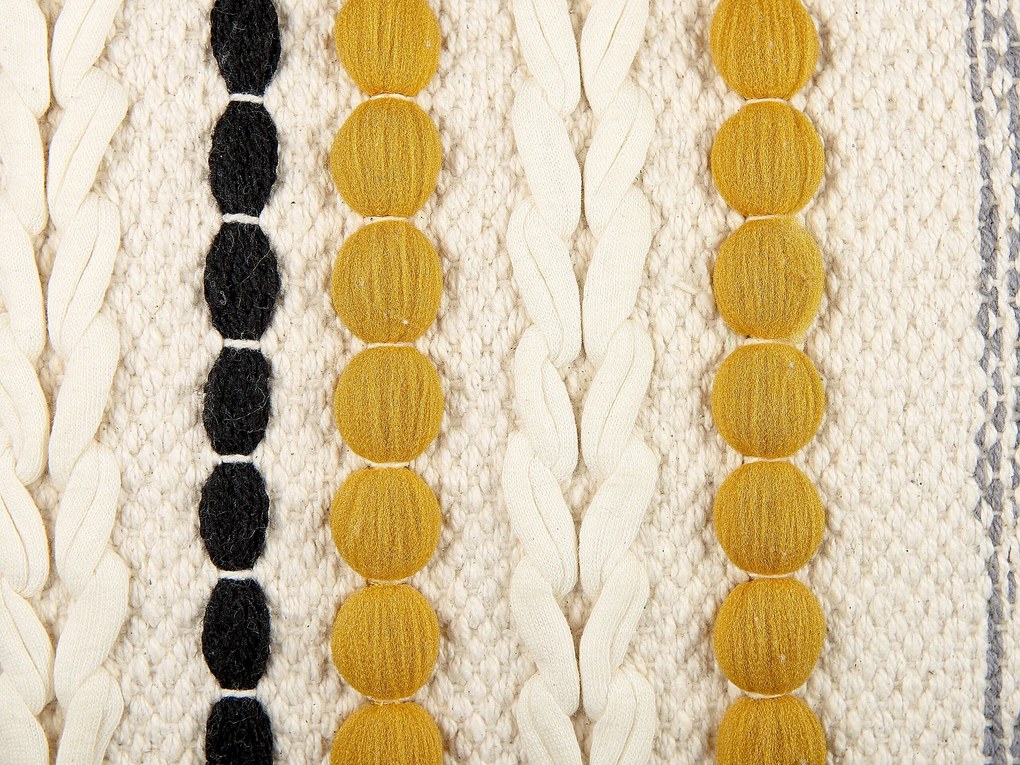 Almofada decorativa em algodão multicolor 40 x 60 cm ARDISIA Beliani