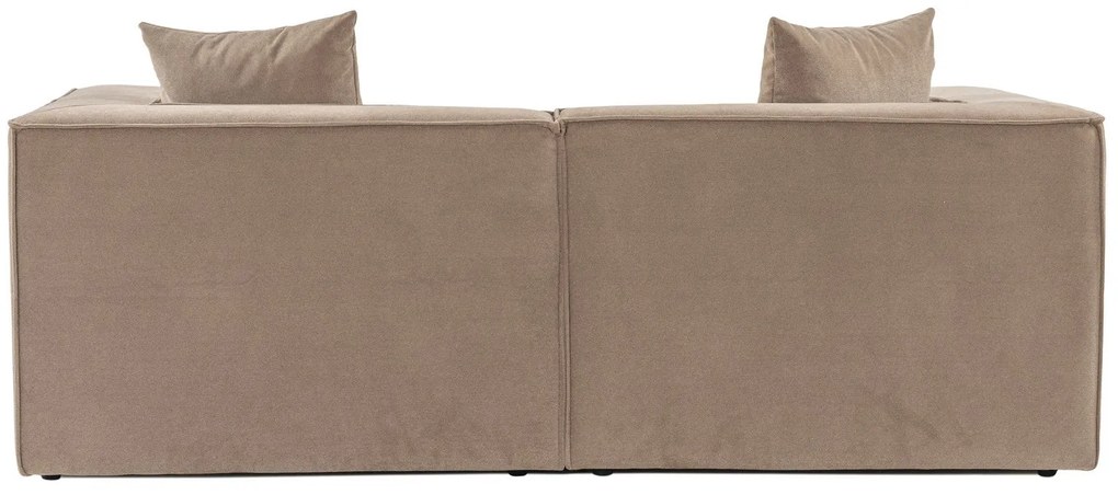 Sofá de 2 Lugares Sora – Cappuccino – 190 cm x 65 cm x 95 cm