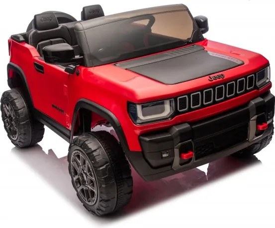JIPE ELÉTRICO INFANTIL 4x4 Recon 12v, 2 lugares Vermelho