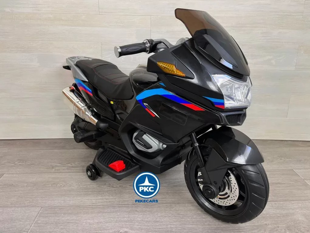 Mota elétrica para crianças BMW Style 12V R1200 Preta