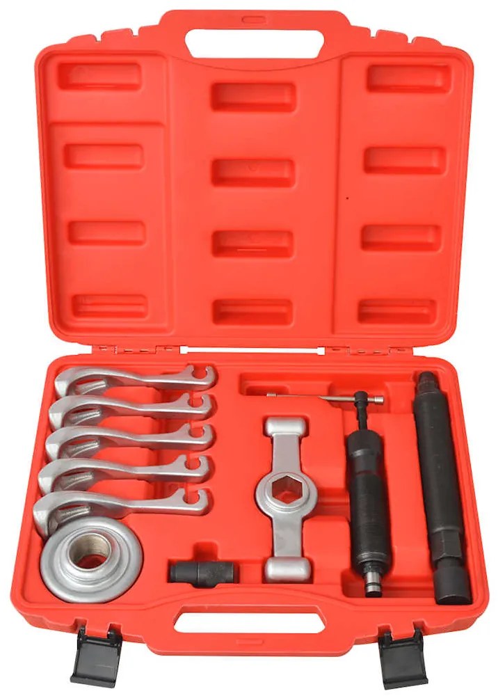 vidaXL Extrator de Engrenagem Vermelho Aço