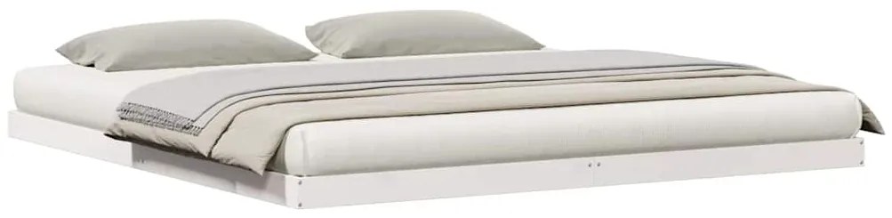 Cama de Chão vidaXL 200x210 cm Madeira de Pinho Sólido