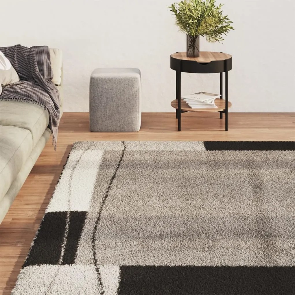 342174 vidaXL Tapete de sala de estar 160x230 cm multicor