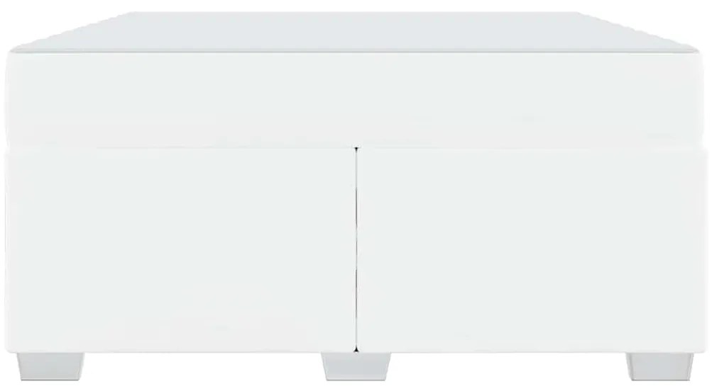 Estrutura da Cama Outros Branco 140 x 200 cm Couro sintético