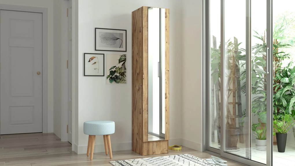 Cabide Hall ML14 – Pinho Atlântico – 35,5x180x35,5 cm