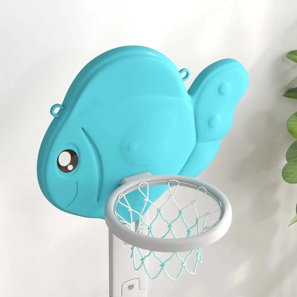 AIYAPLAY Cesta de Basquetebol Infantil 5 em 1 Cesta de Basquetebol par