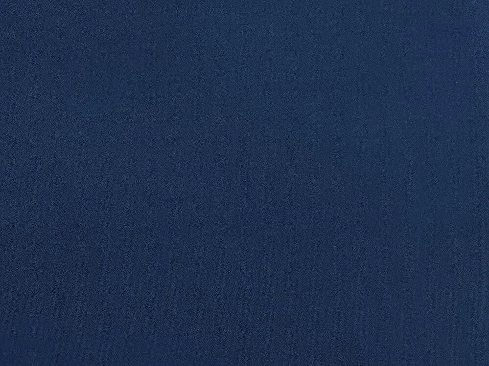 Mesa de cabeceira com 1 gaveta em veludo azul marinho FLAYAT Beliani