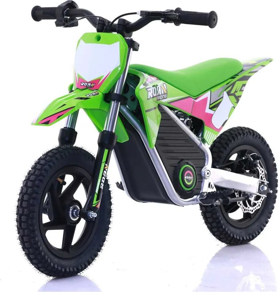 Mini moto elétrica para crianças Minicross electrica 250W 12/12" Warrior MX-E250 Verde
