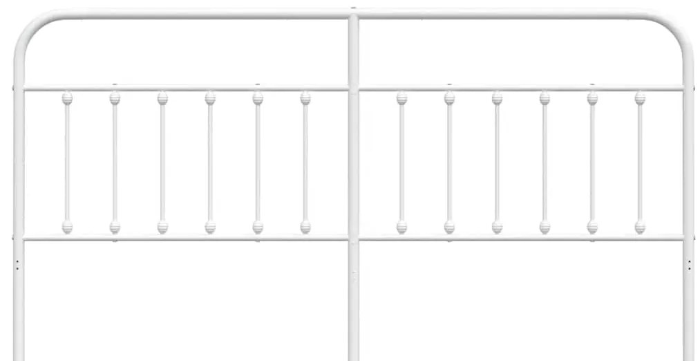 Cabeceira de cama 193 cm metal branco