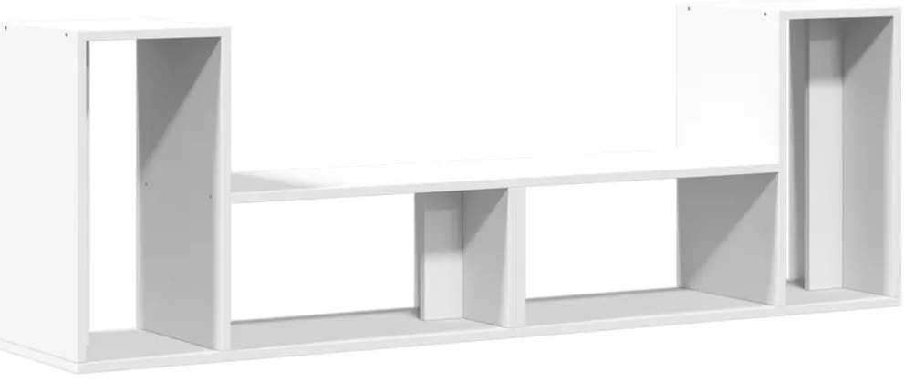 Móveis de TV 2 pcs 75x30x50 cm derivados de madeira branco