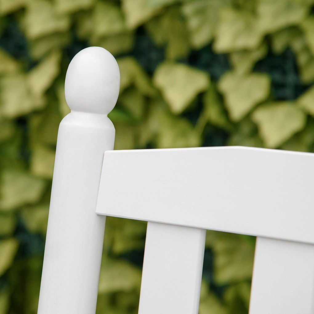 Banco Baloiço de Jardim de 2 Lugares – Balancelle Blanche – Branco – 1