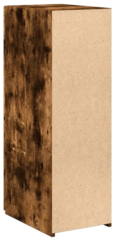 Aparador 30x42,5x93 cm derivados de madeira carvalho fumado