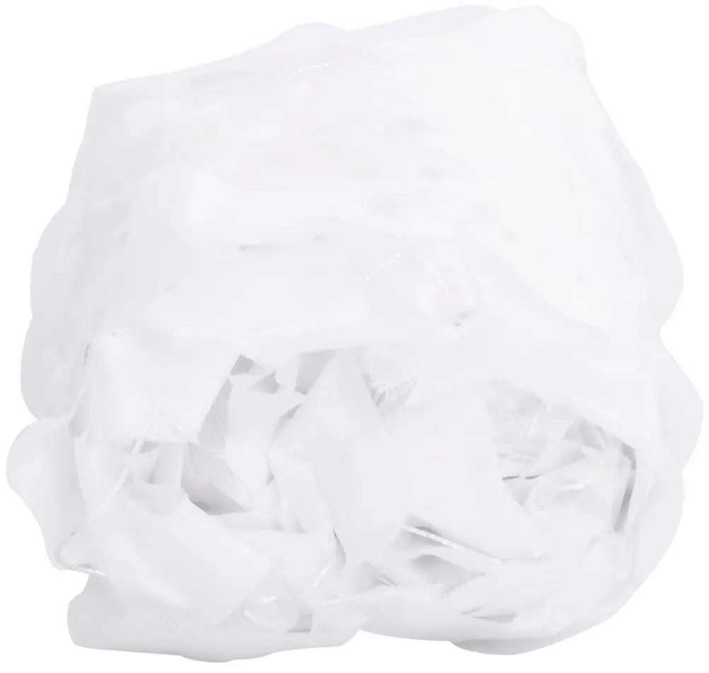 Rede de camuflagem com saco de arrumação 519x142 cm branco