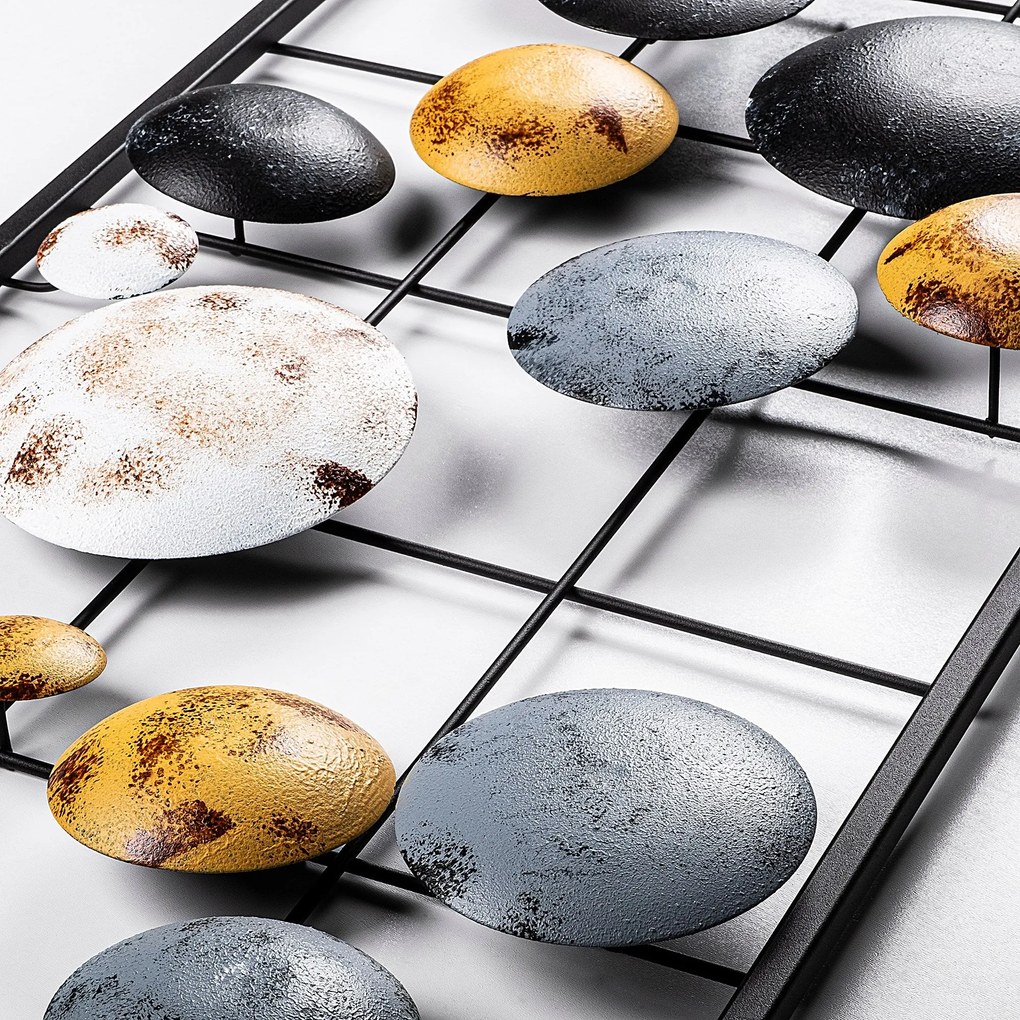 Acessório Decorativo de Parede Camber – Multicolor – 32x90x4 cm