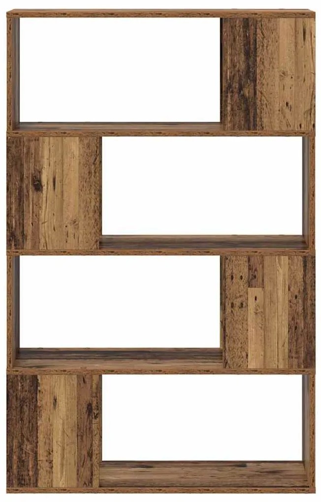 Estante Madeira antiga Madeira de engenharia 80 x 24 x 124 cm