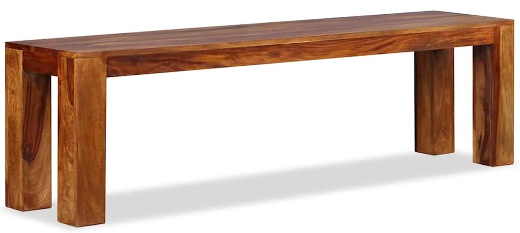 vidaXL Banco em madeira de acácia maciça 160x35x45 cm