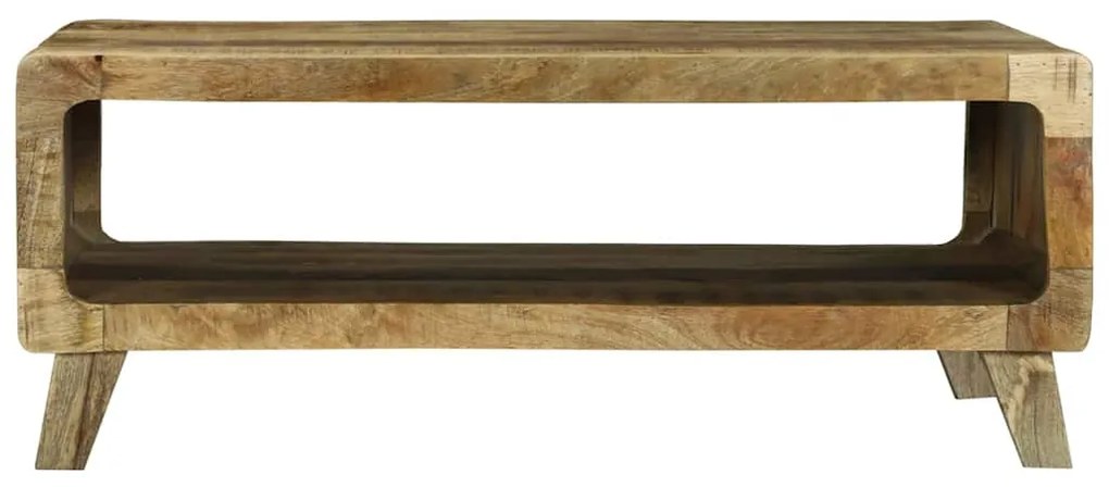 Mesa de café 90x50x35 cm Madeira de Mangueira Maciça
