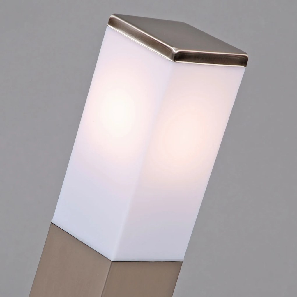 Candeeiro de exterior em aço 45cm IP44 - Malios com estaca de chão e prensa-cabos Moderno