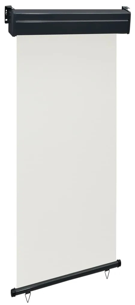 vidaXL Toldo lateral para varanda 100x250 cm creme