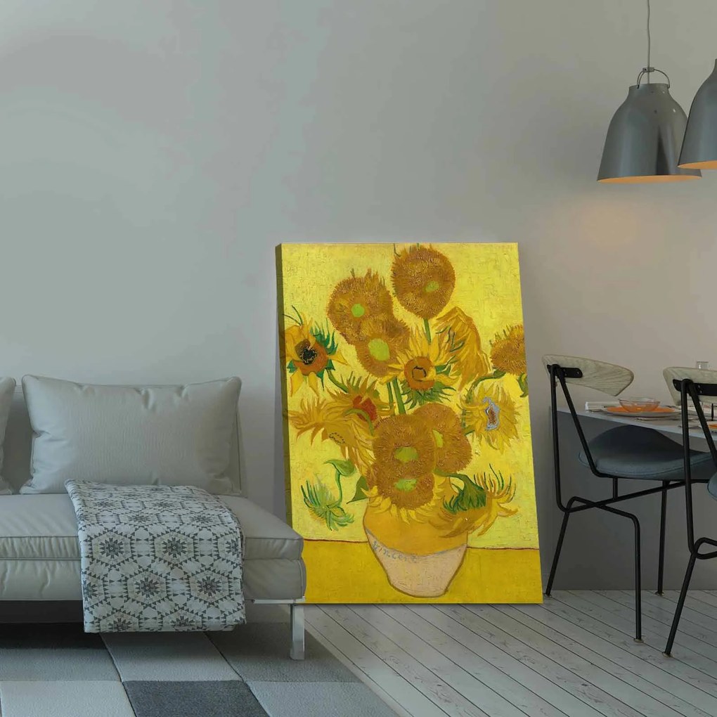 Pintura Decorativa em Tela 70100VANGOGH023 – Multicolor – 70 x 100 cm
