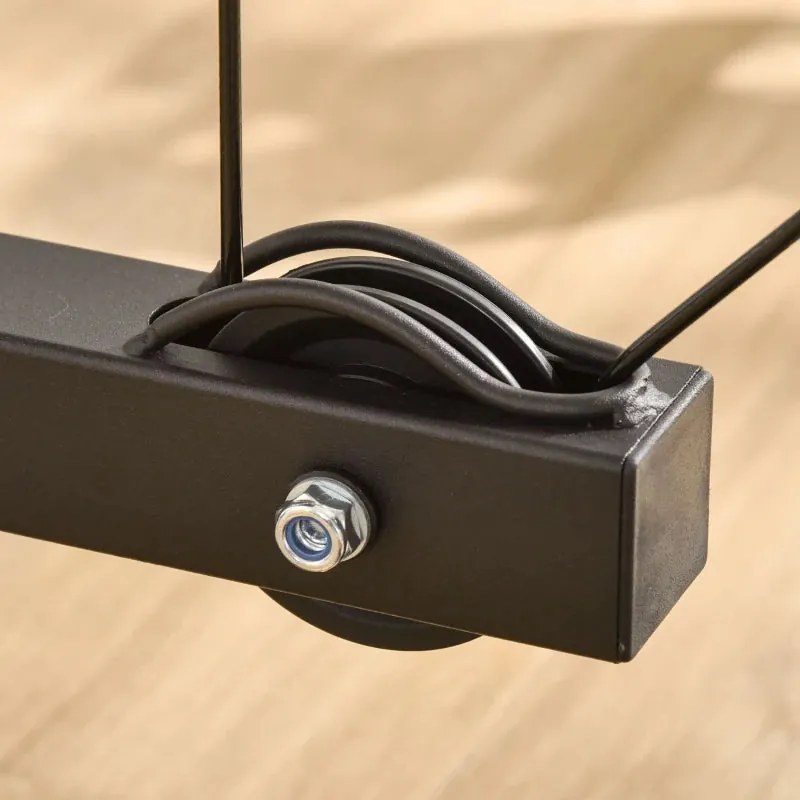 Máquina de Musculação com Polia e Assento Ajustável - HomeGym