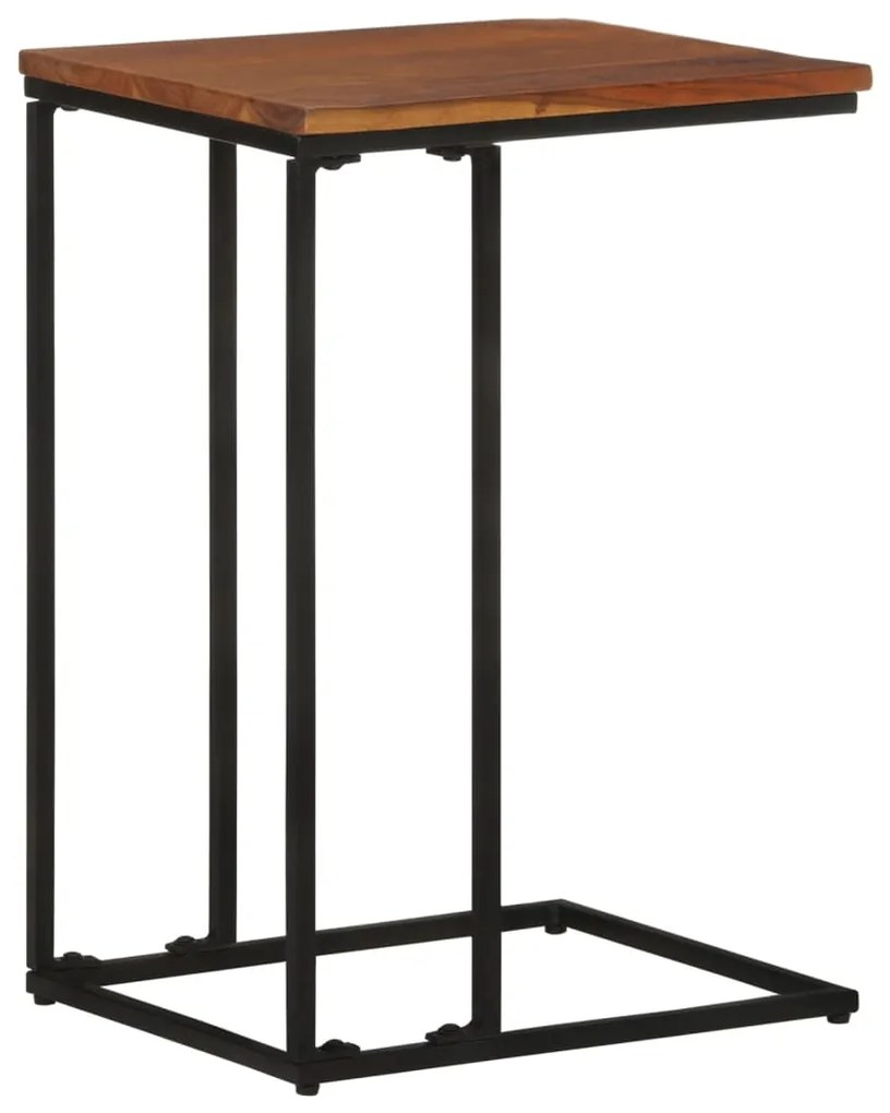 Mesa de apoio 35x45x65 cm madeira de acácia maciça
