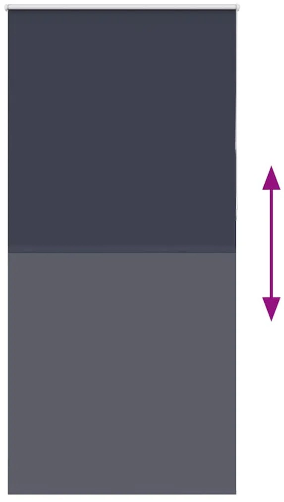 Persiana de enrolar 100x230 cm largura tecido 95,7 cm poliéster