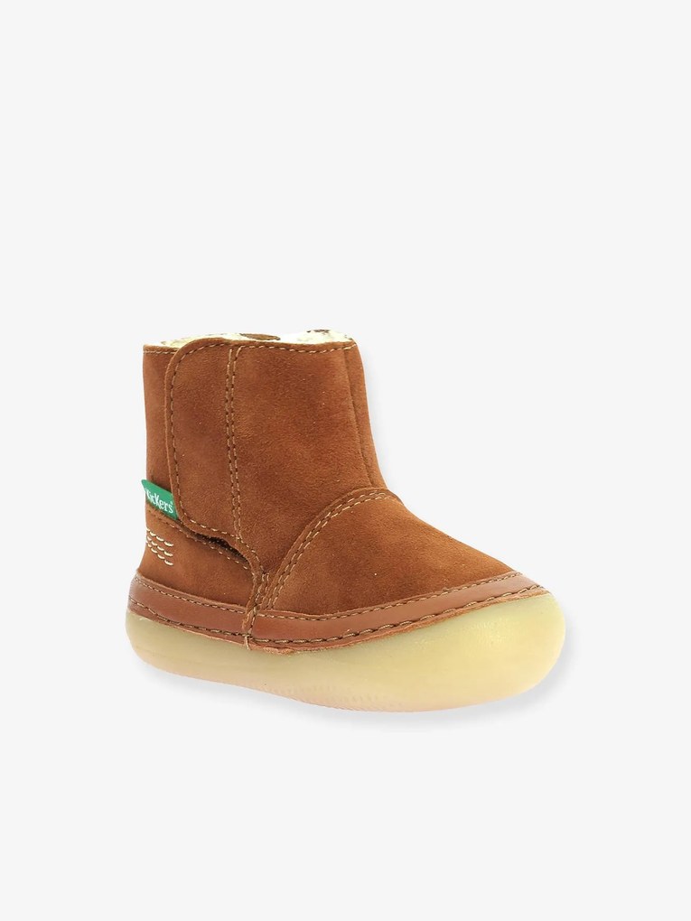 Agora -30%: Botas Sokifaune da Kickers camelo