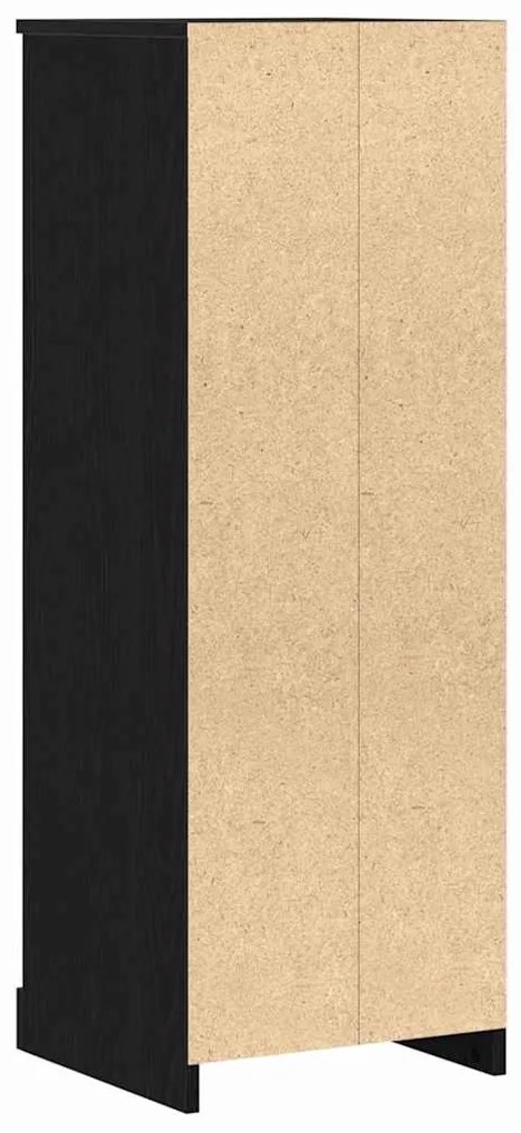 Highboard Carvalho Preto 36x35.5x103.5 cm Madeira Engenheirada