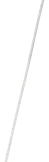 Candeeiro de suspensão em bronze escuro 80 cm com LED regulável em 3 níveis - Anello