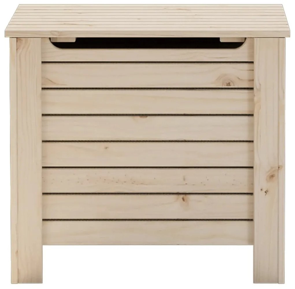 Caixa de arrumação com tampa RANA 60x49x54 cm pinho maciço