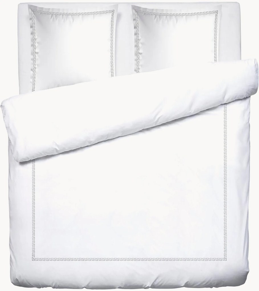 Conjunto de roupa de cama em cetim de algodão Grand Hôtel, vários tamanhos
