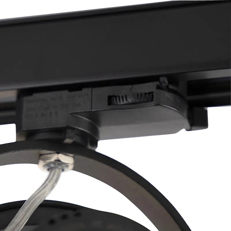 Projetores LED para calha trifásica preto 15W 2700K com AR111 - Expert Moderno