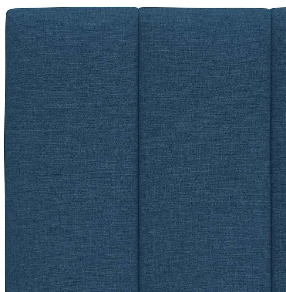 Estrutura de cama sem colchão 80x200 cm azul