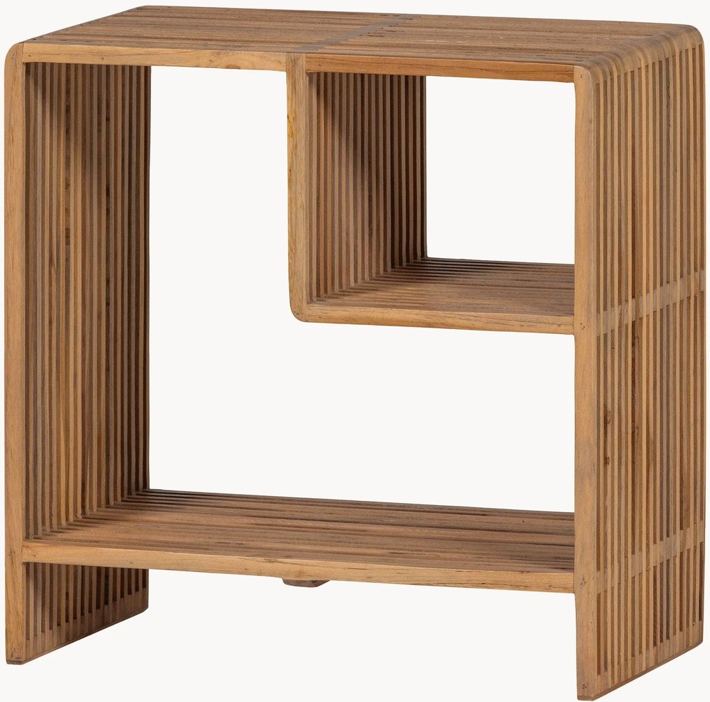 Mesa de apoio em madeira de teca Jasmijn