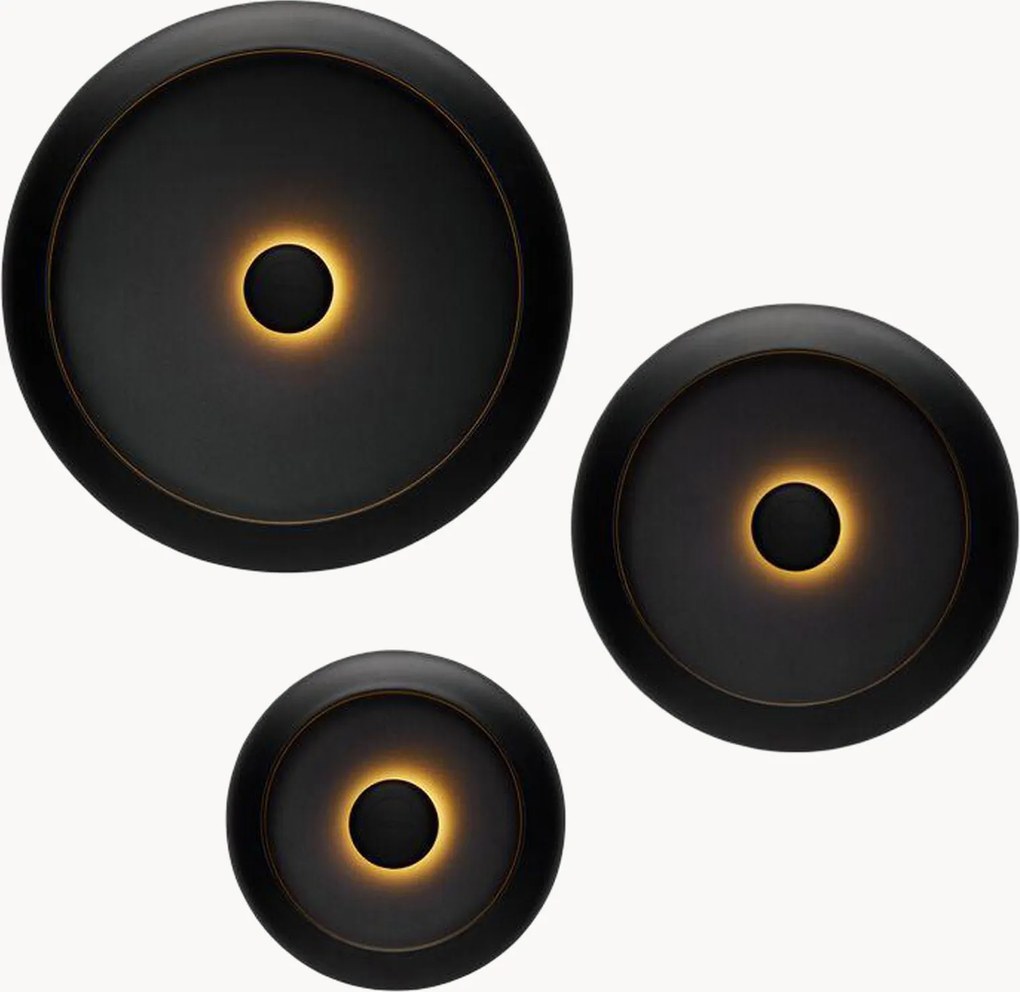 Candeeiros de parede LED magnéticos reguláveis para exterior Oloha, conjunto de 3