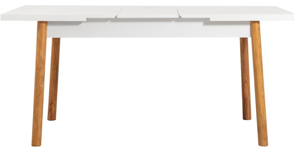 Conjunto de Mesa de Jantar Extensível Santiago – Pinho Atlântico e Azu