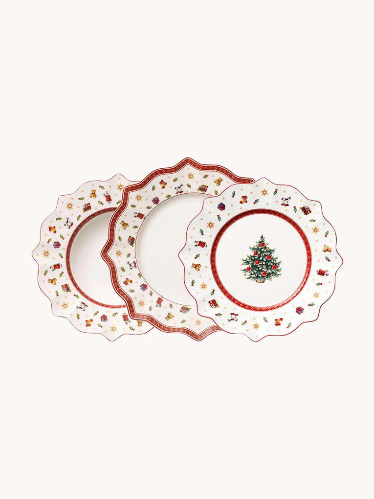 Porcelain Tableware Set Toy's Delight, 4 People, Set of 12
