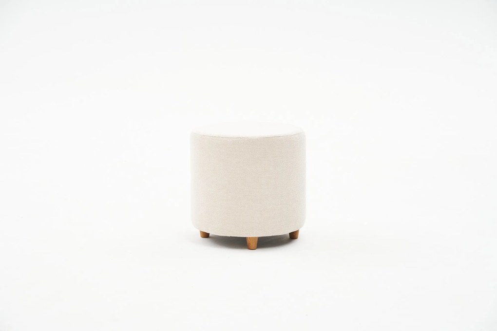 Pouffe Mario Gabbana – Creme – 40x40x40 cm