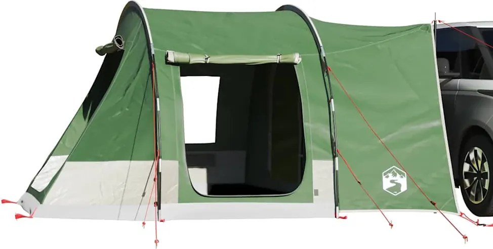 vidaXL Tenda de carro para 2 pessoas impermeável verde