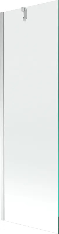 Mexen Next parede de banho de 1 painel 60 x 150 cm, transparente, cromado - 895-060-000-00-00-01