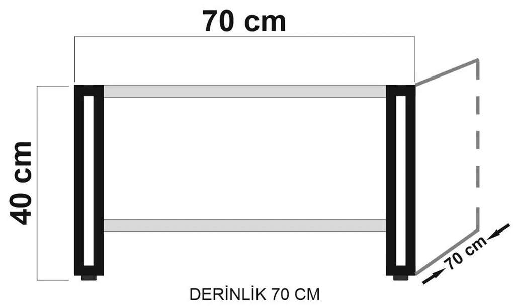 Conjunto de Mobiliário de Sala Cosmo – Pinho Atlântico e Preto – Tv Un