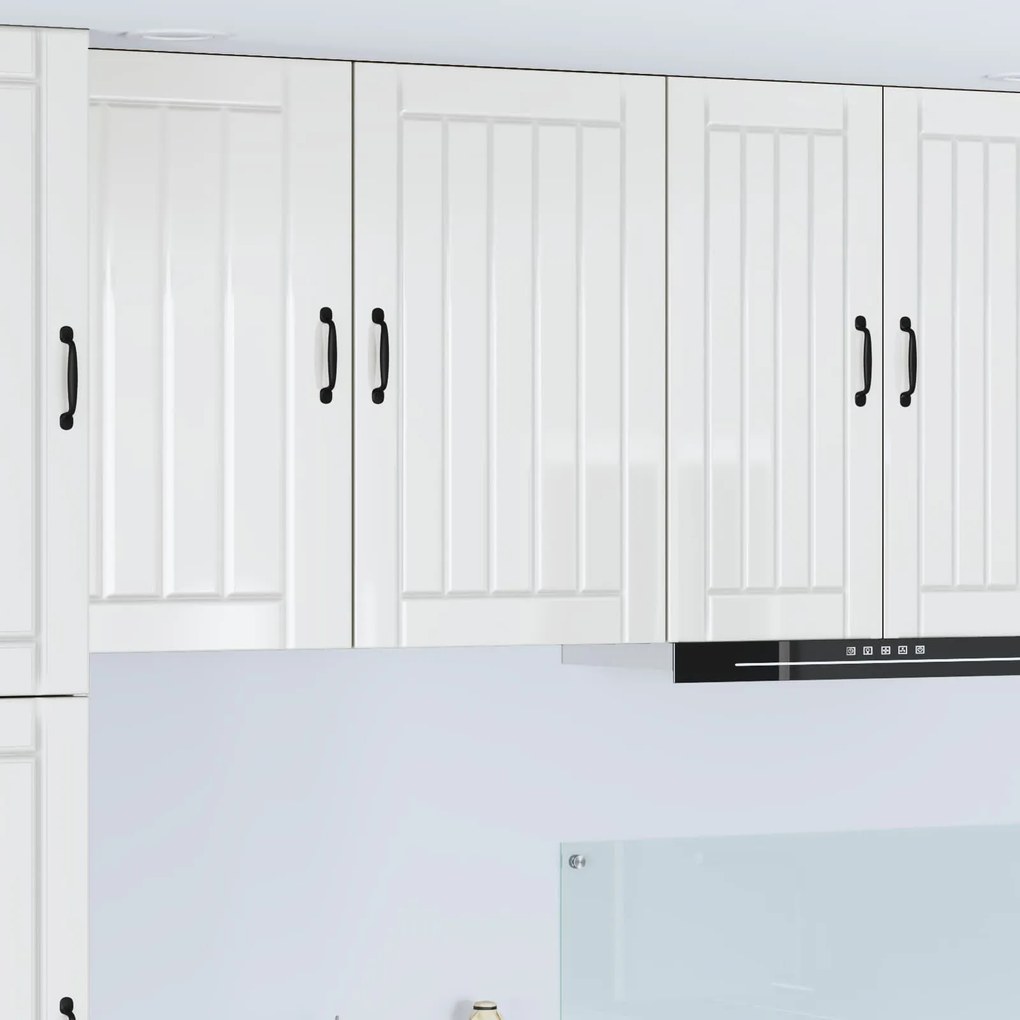 vidaXL Armário de Cozinha Branco Brilhante 50 x 31 x 80 cm