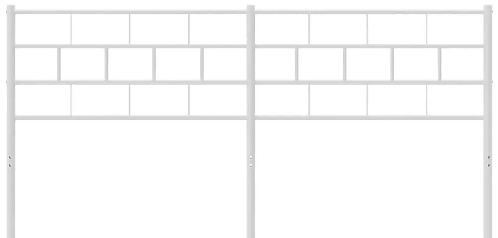 Cabeceira de cama 193 cm metal branco