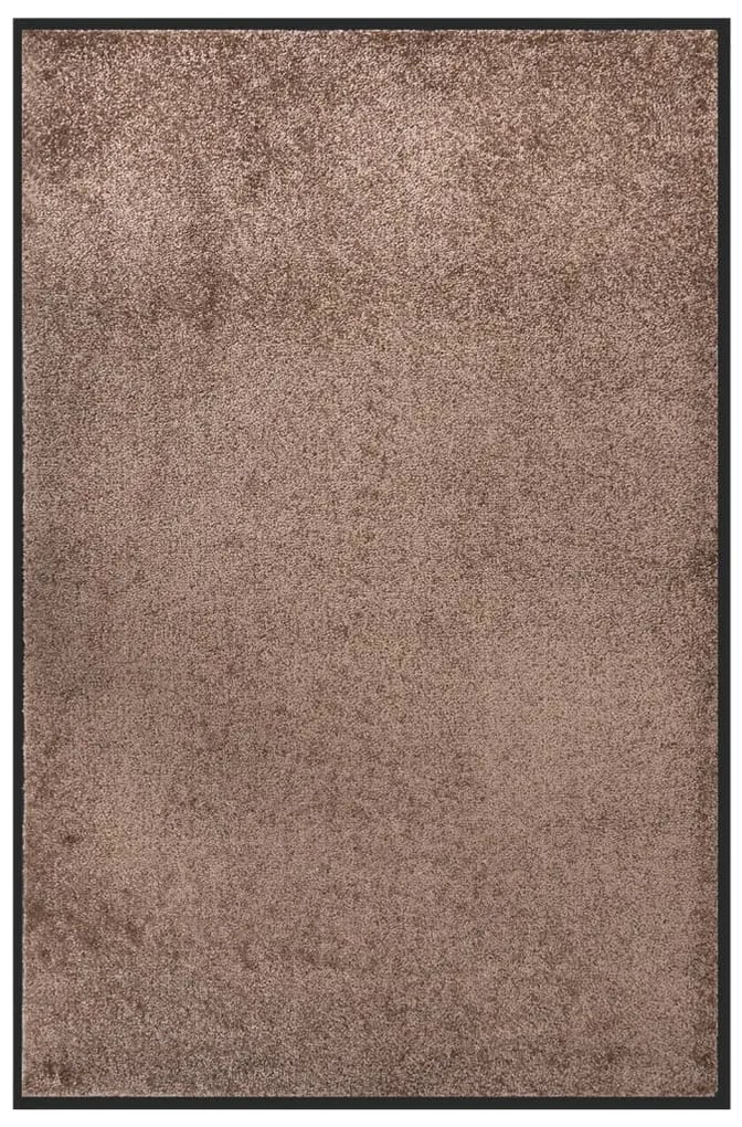 Tapete de porta 80x120 cm castanho