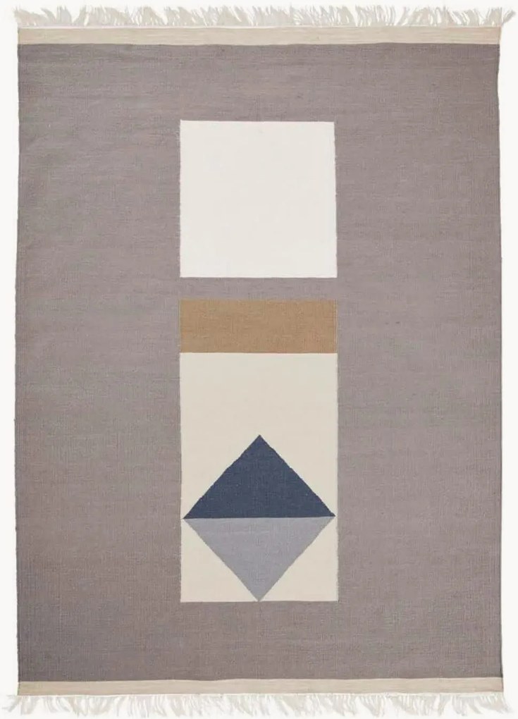 Tapete em lã artesanal Vero